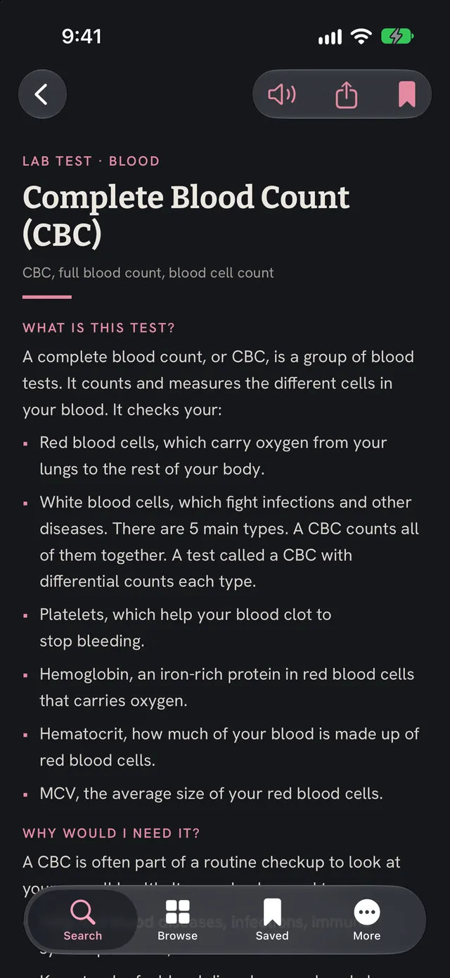 Medics on iPhone