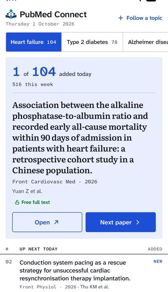 PubMed Connect on Android