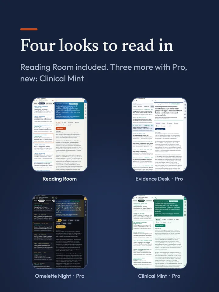 PubMed Hub on iPad, screenshot 3