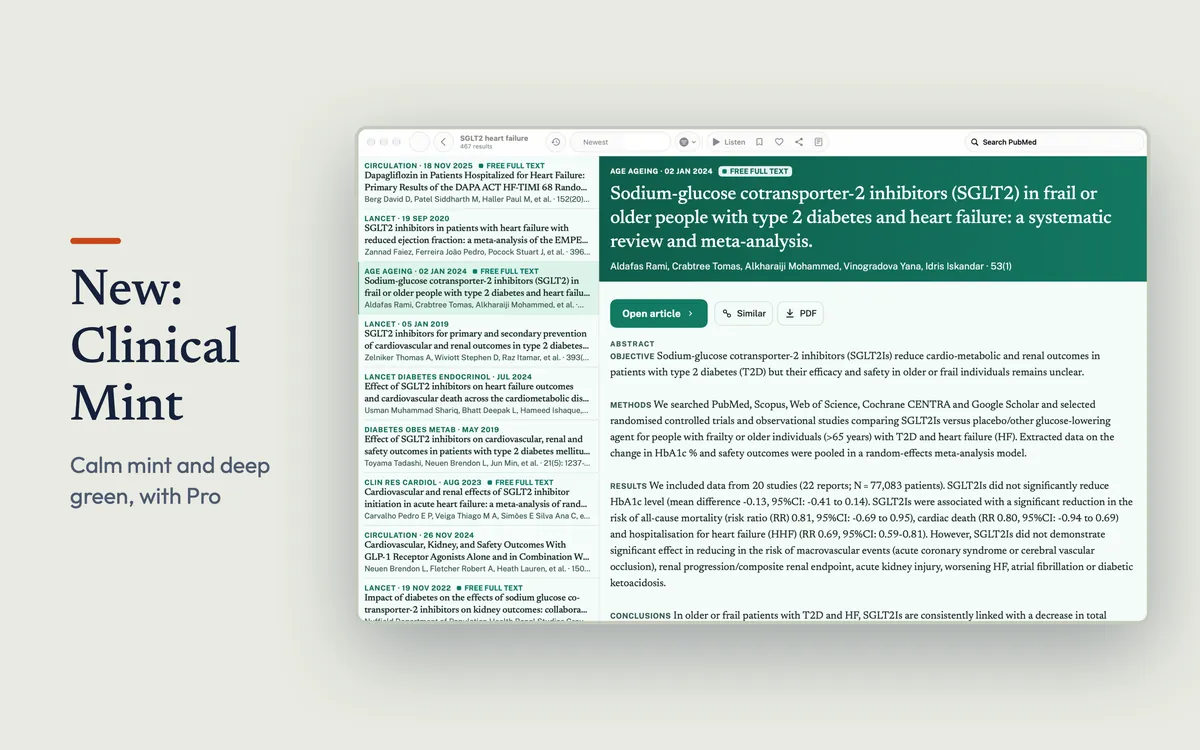 PubMed Hub on Mac, screenshot 3