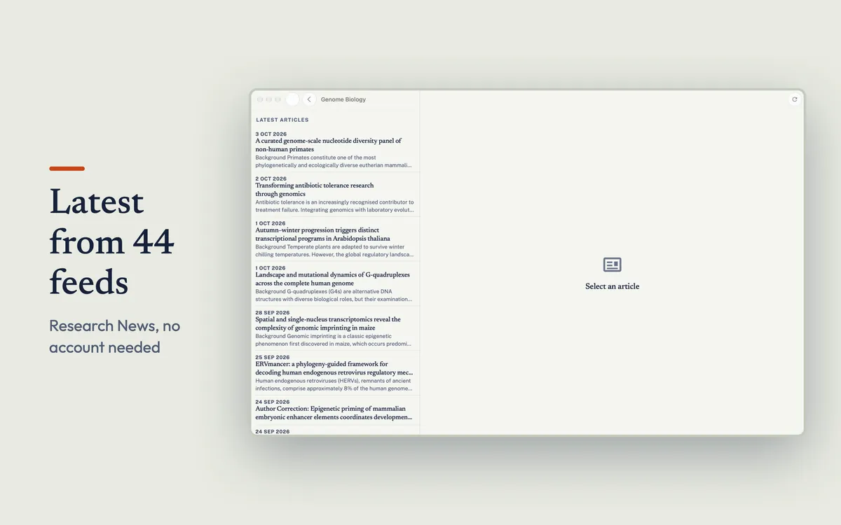 PubMed Hub on Mac, screenshot 4