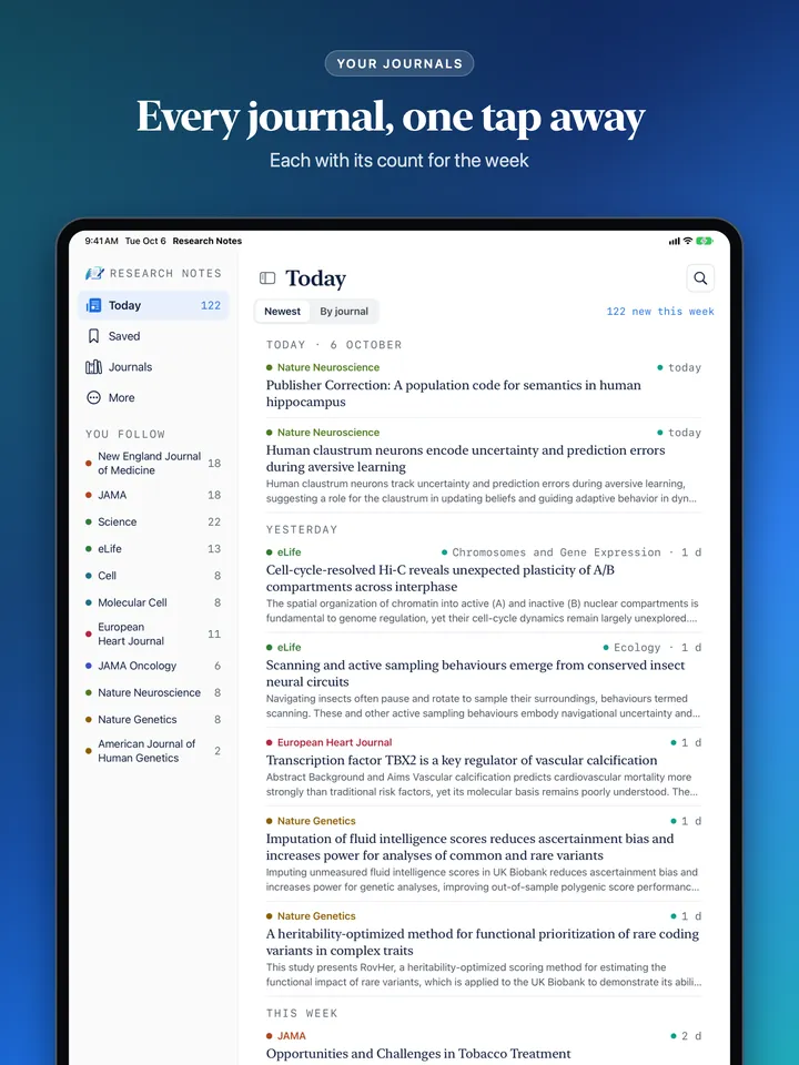 Research Notes on iPad, screenshot 2