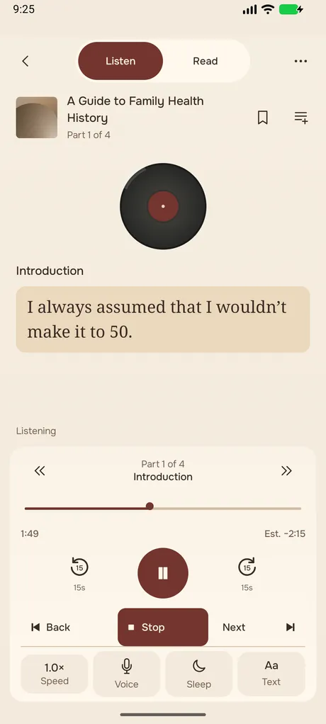 SciRead on Android phone, screenshot 12