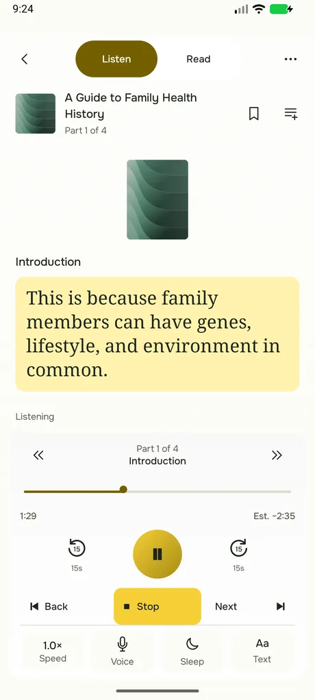 SciRead on Android phone, screenshot 6