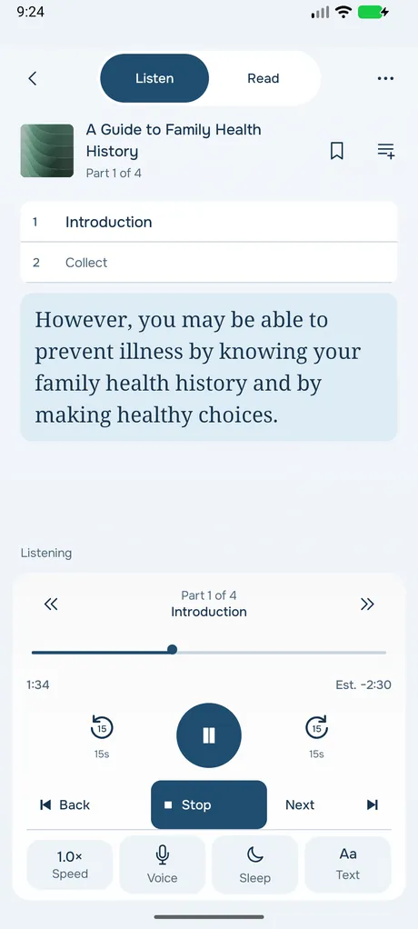 SciRead on Android phone, screenshot 8