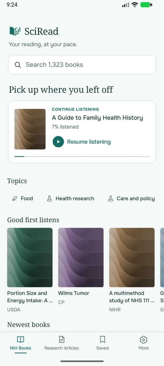 SciRead on Android